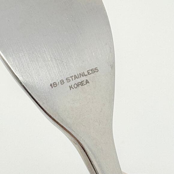 Set of 4 Salad Forks Stanley Roberts CANEEL BAY Crown Stainless Flatware Korea - Picture 4 of 6